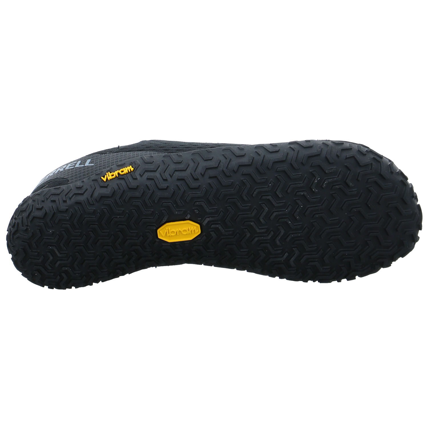 MERRELL Schnürschuh Schwarz Textil Barfuss-Schuh