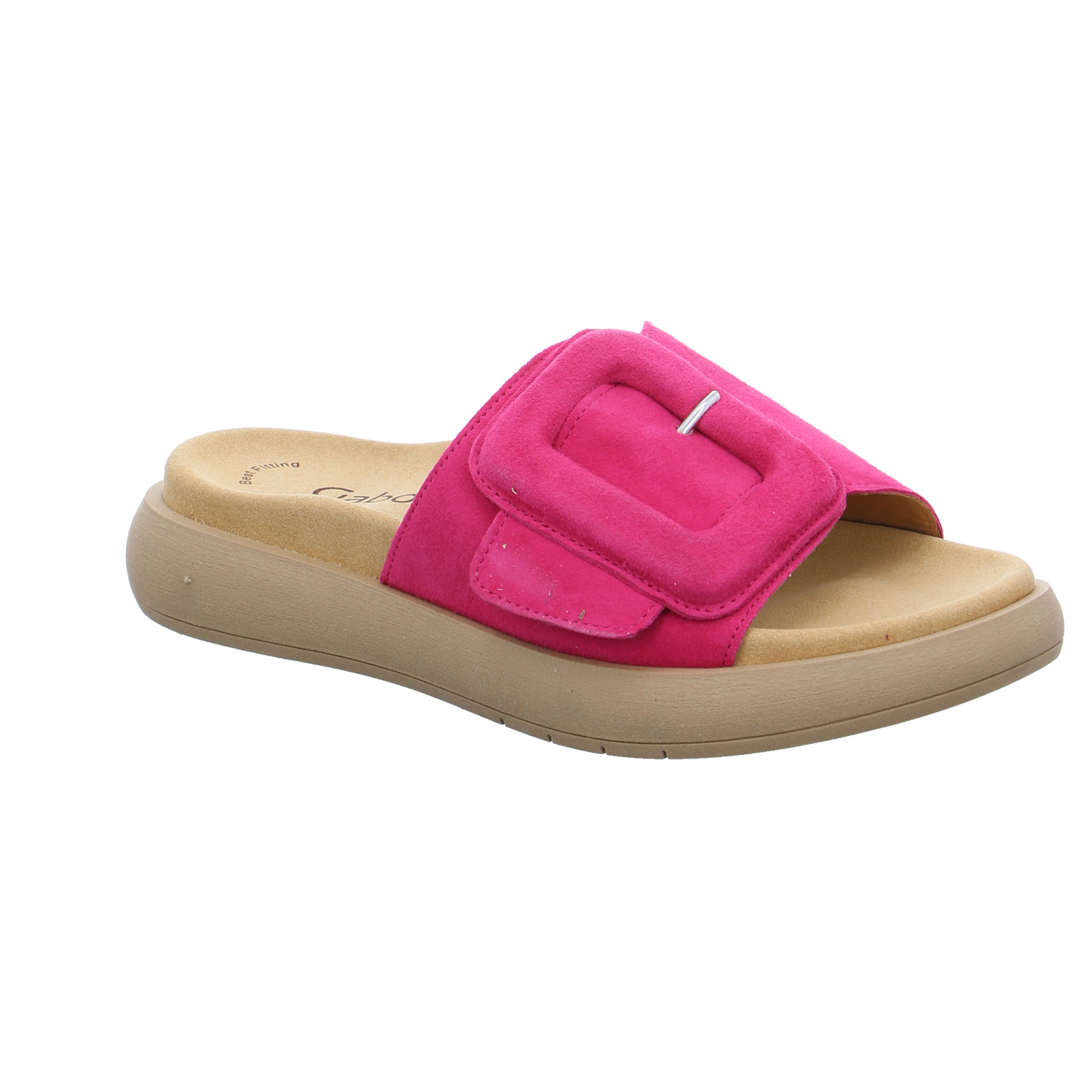 GABOR Pantolette Pink Leder