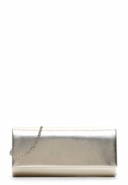 Bild 1 - TAMARIS Clutch / Abendtasche Gold Lederimitat Ja