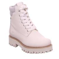 TAMARIS Boot Offwhite Leder mit Primaloft