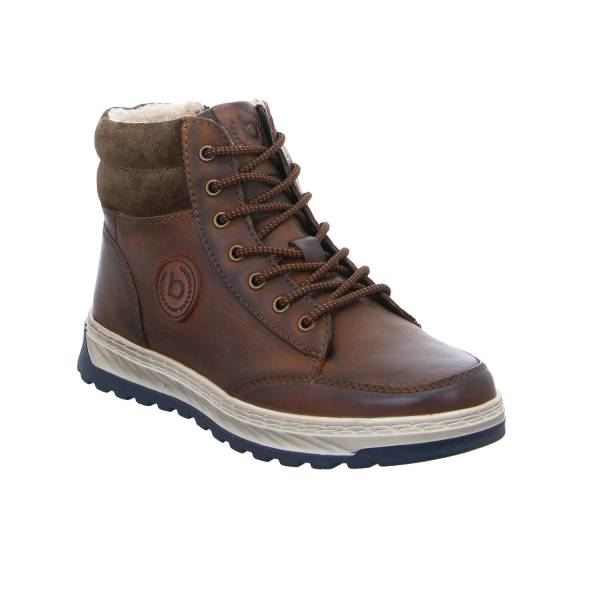 Bild 1 - BUGATTI SHOES Winter-Boots Cognac Leder