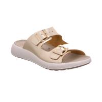 Bild 1 - IMAC Pantolette Beige Leder Bild 1 - IMAC Pantolette Beige Leder