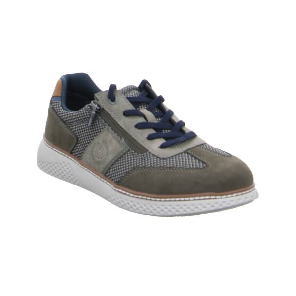 Bild 1 - BUGATTI SHOES Halbschuhe Sneaker Taupe Textil