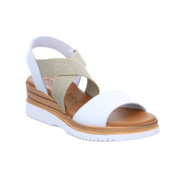 Bild 1 - COSMOS COMFORT Sandalette Weiss Leder