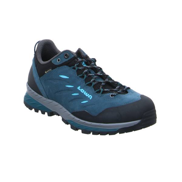 Bild 1 - LOWA Walking / Outdoor Damen Petrol Leder Gore-Tex