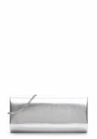TAMARIS Clutch / Abendtasche Silber Lederimitat Ja