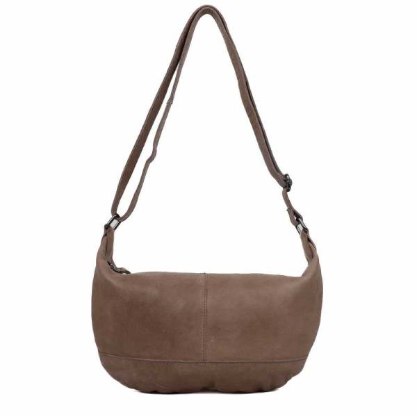 Bild 1 - BEAR DESIGN Umhängetasche Taupe Leder
