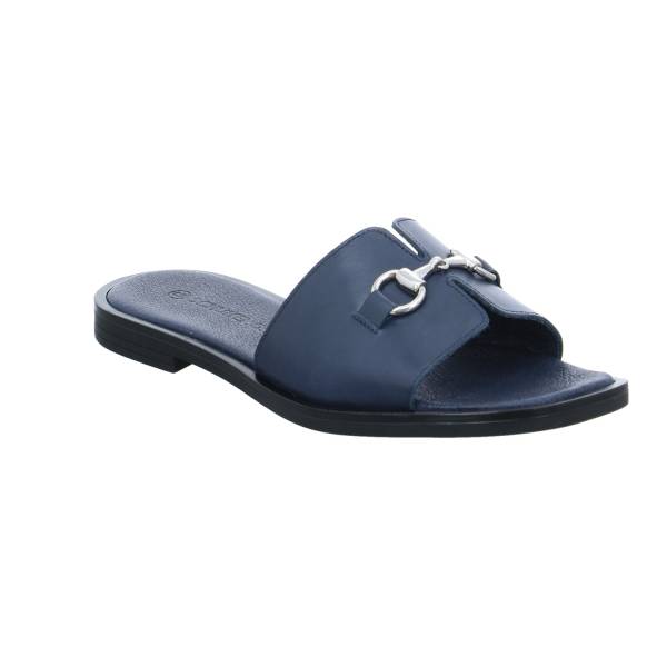 Bild 1 - SCHUHENGEL Pantolette Blau Leder