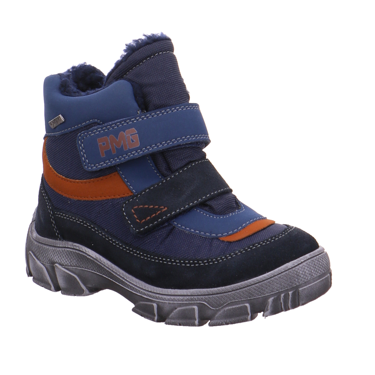 PRIMIGI Kleinkinder-Winter-Bottine Blau Textil Winterstiefel
