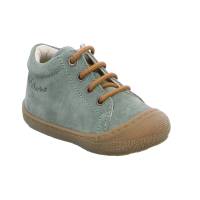 NATURINO Lauflernschuh Grünblau Leder unisex Bottine