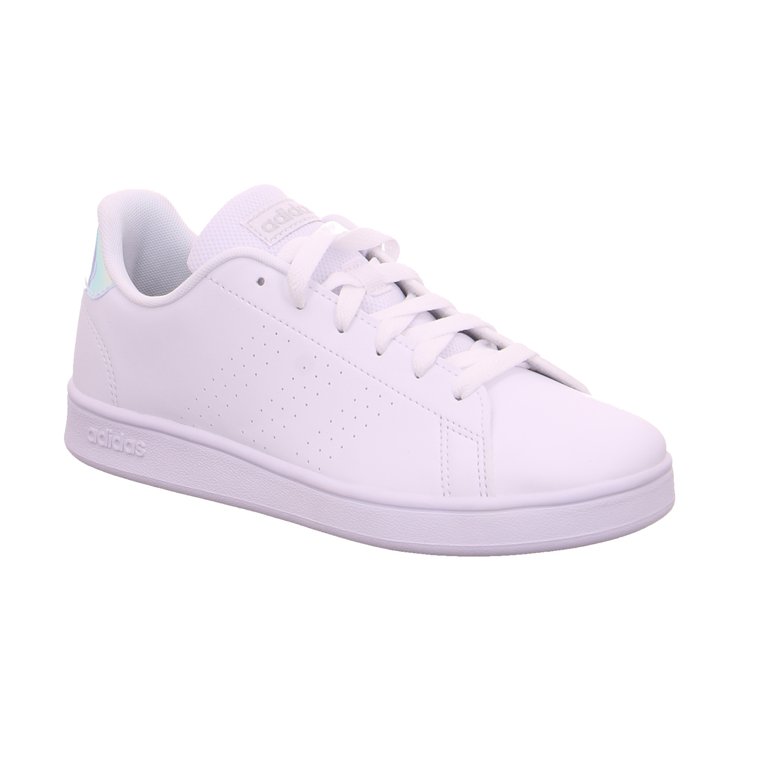ADIDAS Kinder Sportschuh Weiss Lederimitat