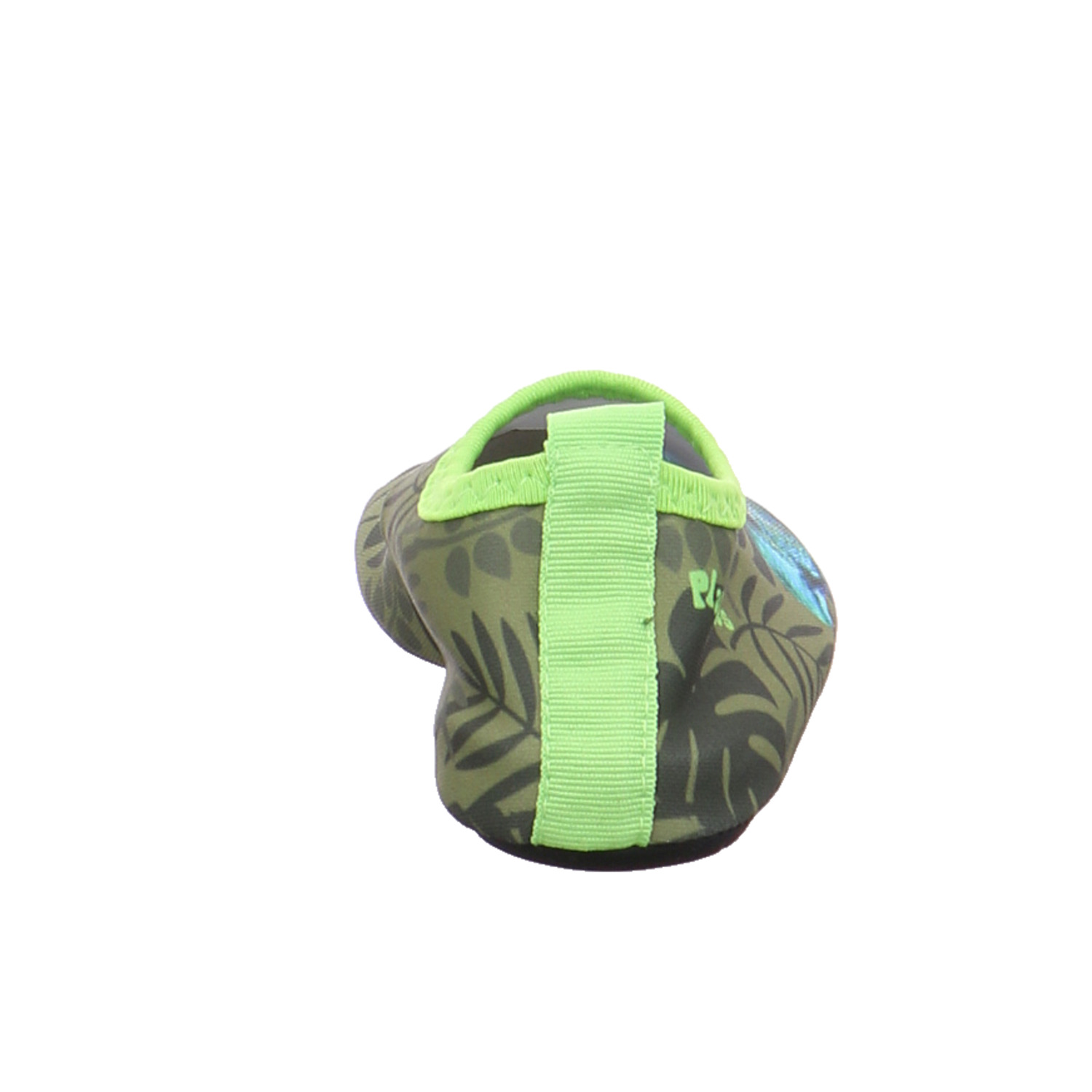 PLAYSHOES Kleinkinder-Sandale wasserfest Olive Textil Badeschuh YB8885