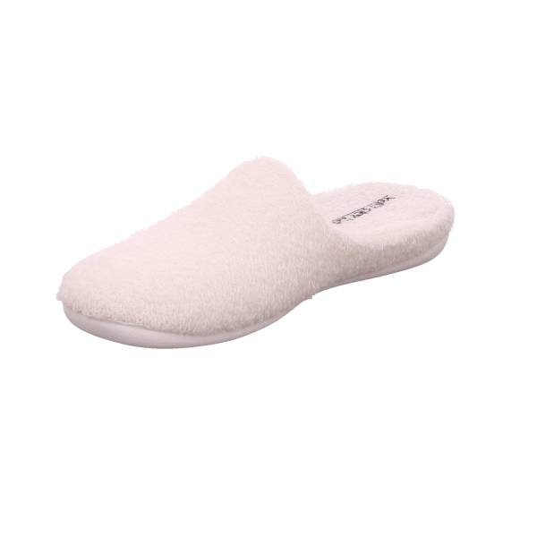 Bild 3 - VAN DER LAAN Hausschuh Offwhite Textil