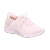 SKECHERS Sneaker Beige Textil mit Wechselfussbett