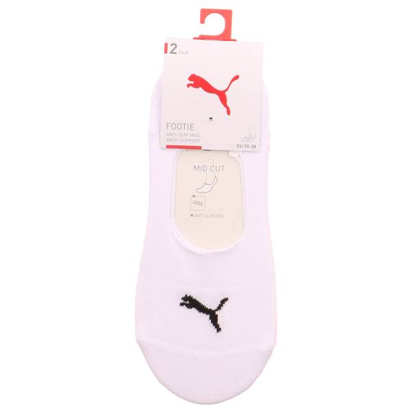 Bild 1 - PUMA SOCKEN Füsslinge Weiss Textil