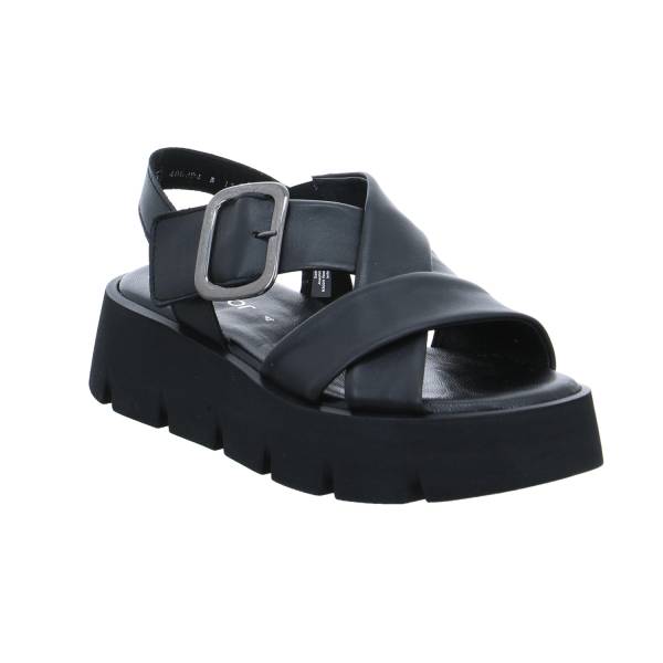 Bild 1 - GABOR Sandalette Schwarz Leder
