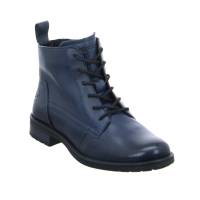 BUGATTI SHOES Boot Blau Leder