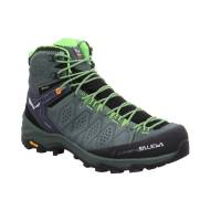 Bild 1 - SALEWA Walking + Outdoor Grün Leder Bild 1 - SALEWA Walking + Outdoor Grün Leder
