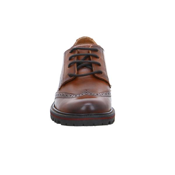 Bild 2 - BAGATT Schnürschuh Cognac Leder mit Lederfutter