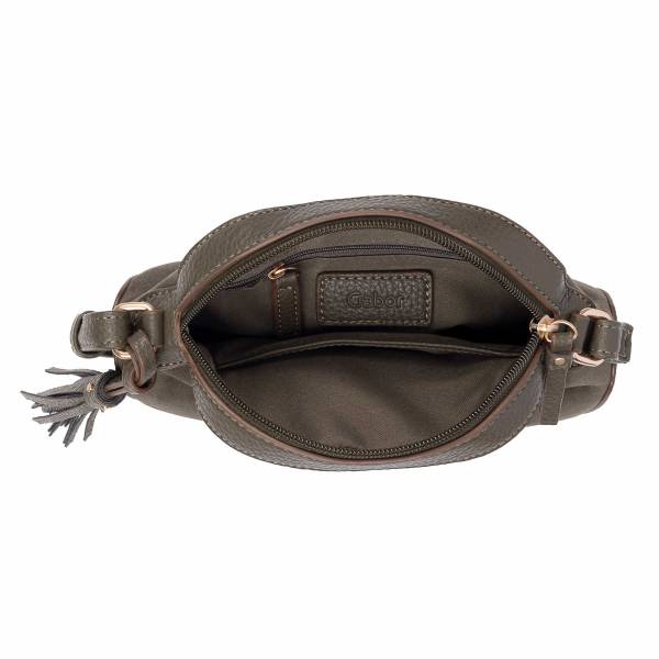 Bild 3 - GABOR Umhängetasche Khaki Lederimitat Ja