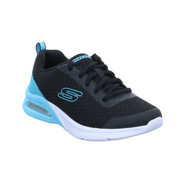 Bild 1 - SKECHERS Mädchen-Halbschuh Binder Schwarz Textil Sneaker