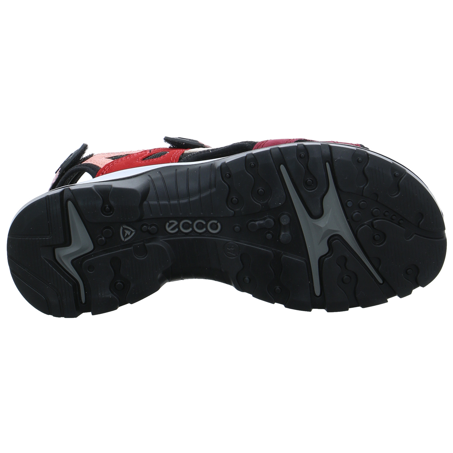 ECCO Sandalette Rot Leder