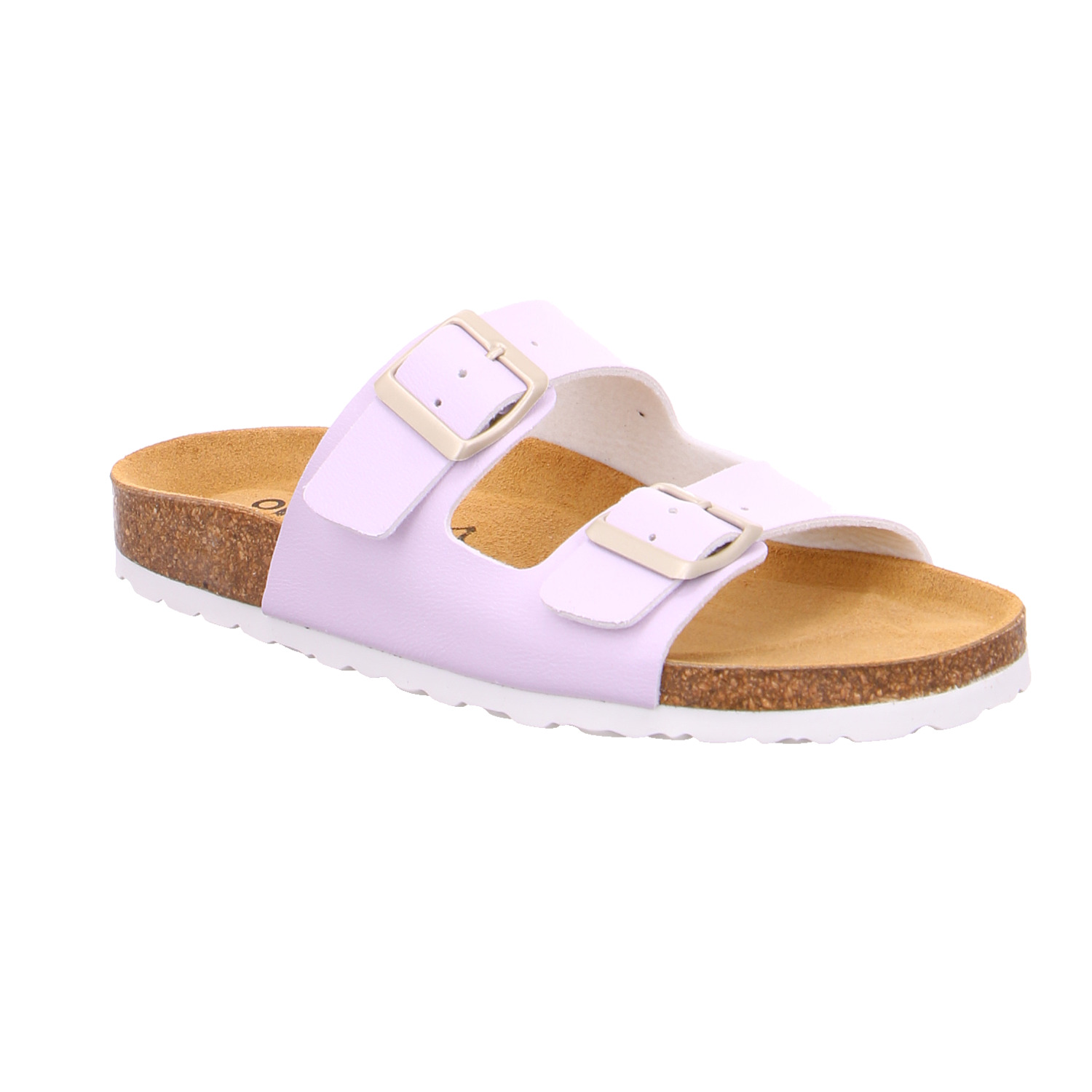 BIOLIFE Pantolette Rosa Lederimitat