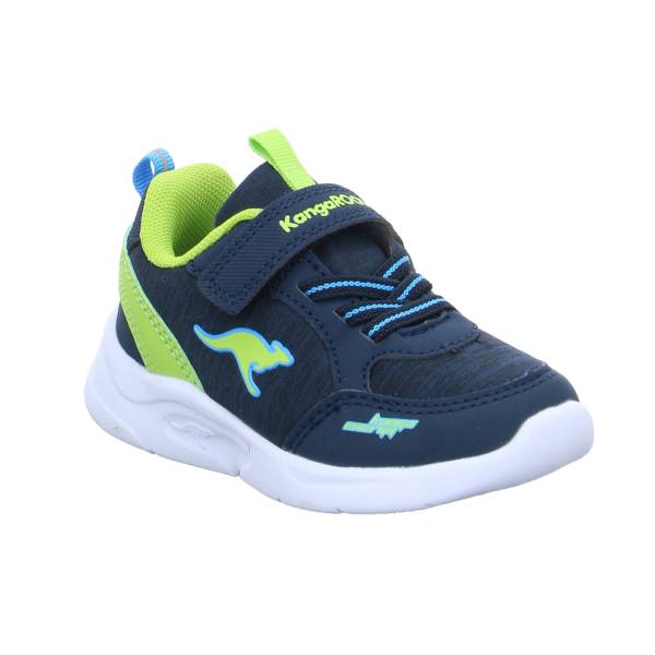 Bild 1 - KANGAROOS Baby-Sport-Bottine Blau Textil Sneaker