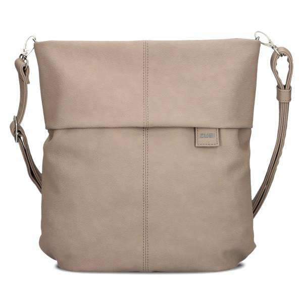Bild 1 - ZWEI Umhängetasche Beige Lederimitat