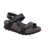 PANAMA JACK Sandalette Schwarz Leder