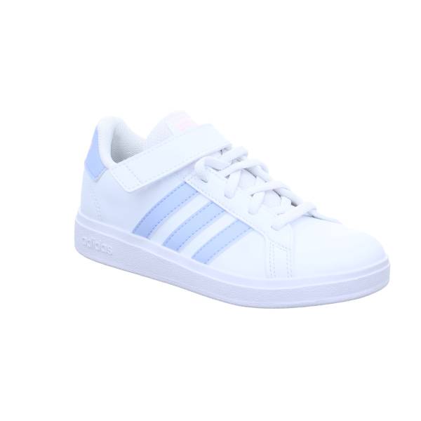 Bild 1 - ADIDAS Kinder Sportschuh Weiss Lederimitat