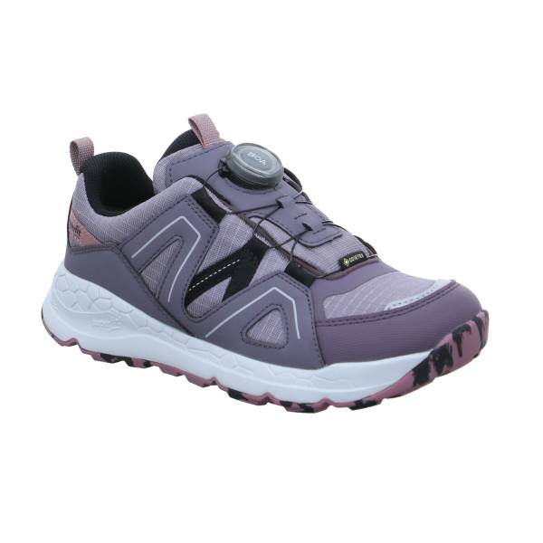 Bild 1 - SUPERFIT Mädchen-Halbschuh Klett Mauve Textil Sneaker