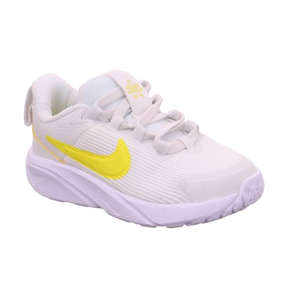 Bild 1 - NIKE Baby-Sport-Bottine Weiss Textil Sneaker