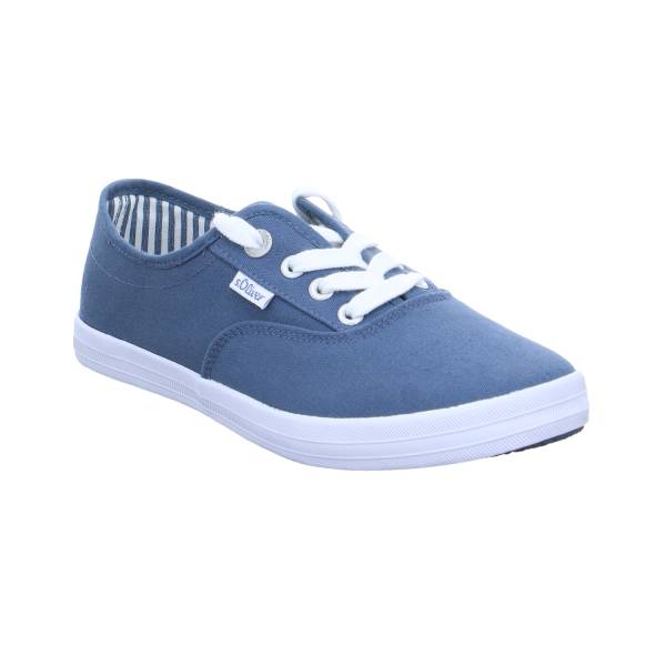 Bild 1 - S.OLIVER Sneaker Jeansblau Textil