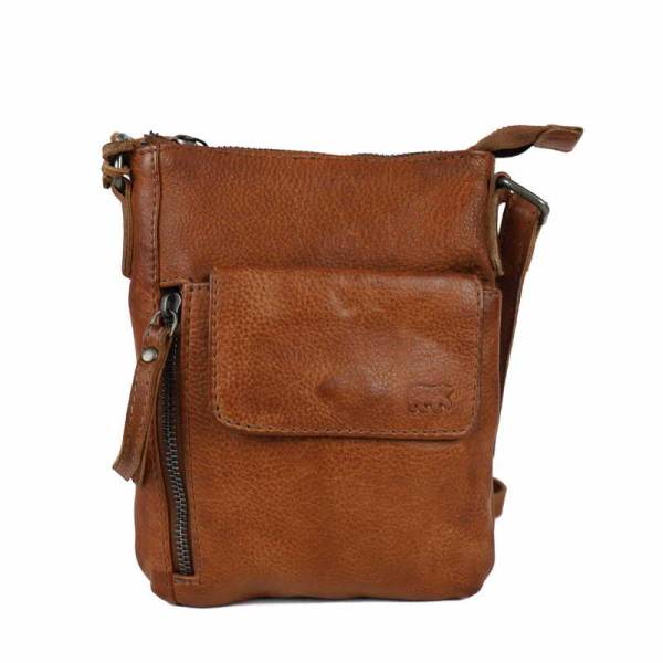 Bild 1 - BEAR DESIGN Handytasche Cognac Leder