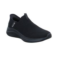 SKECHERS Halbschuh-Schlüpfer Schwarz Synthetik