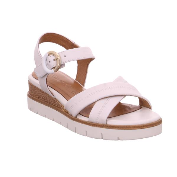 Bild 1 - TAMARIS Sandalette Weiss Leder