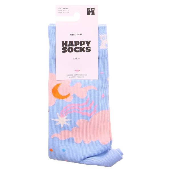 Bild 1 - HAPPY SOCKS Freizeitsocken Hellblau Textil