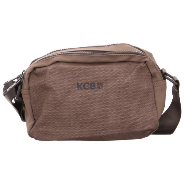 Bild 1 - KCB VEGAN BAGS Umhängetasche Taupe Textil Vegan