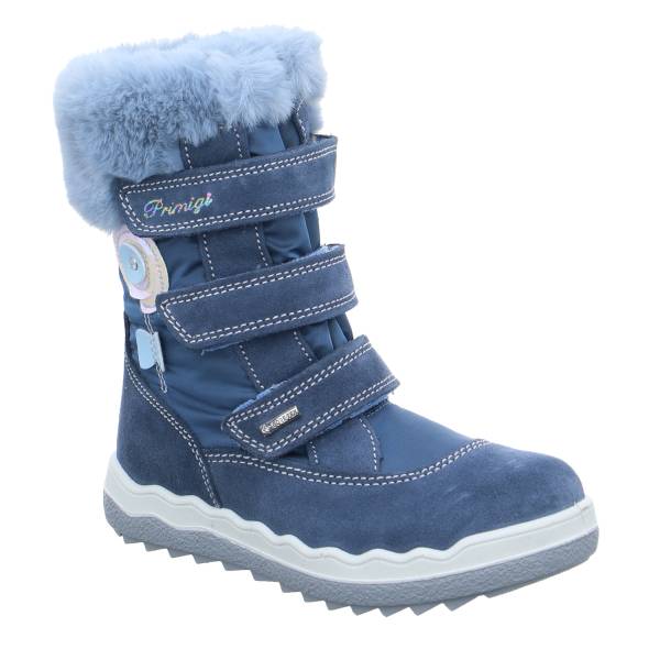 Bild 1 - PRIMIGI Mädchen-Snowboot Membrane Petrol Textil Winterstiefel