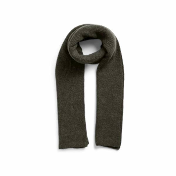 Bild 1 - PIECES Schal Dunkelbraun Textil