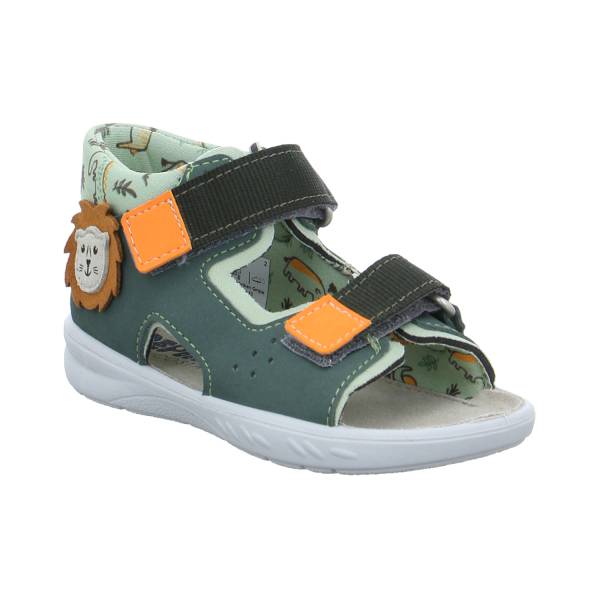 Bild 1 - PEPINO Baby-Sandale Grün Leder Unisex Minilette