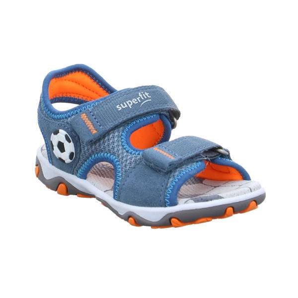 Bild 1 - SUPERFIT Kleinkinder-Sandale Blau Leder Sommerschuh
