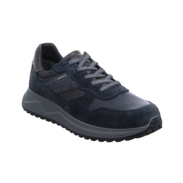 Bild 1 - IGI & CO Halbschuhe Sneaker Blau Leder