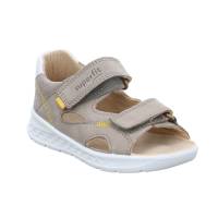Bild 1 - SUPERFIT Baby-Sandale Beige Leder Unisex Minilette Bild 1 - SUPERFIT Baby-Sandale Beige Leder Unisex Minilette