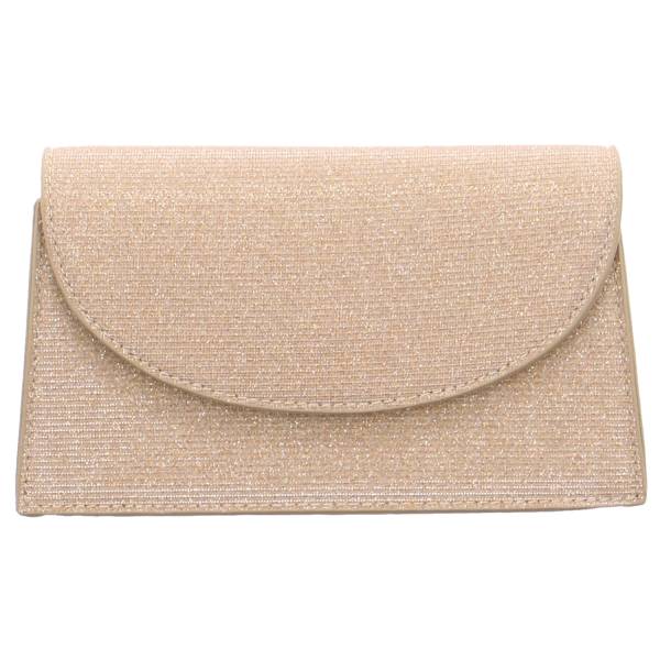 Bild 1 - MENBUR Clutch / Abendtasche Gold Textil