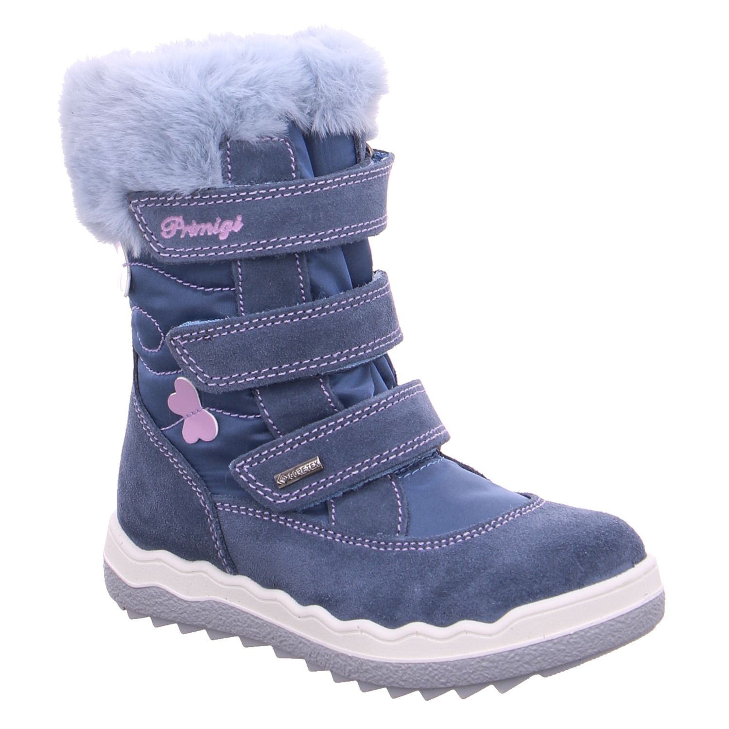 PRIMIGI Mädchen-Snowboot Membrane Petrol Textil Winterstiefel