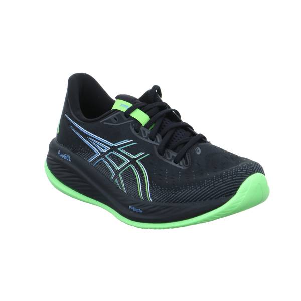 Bild 1 - ASICS Running Crossschuhe Schwarz Lederimitat GEL Cumulus25