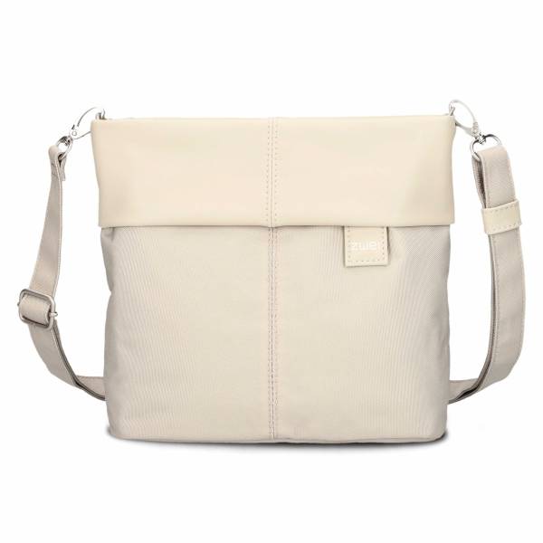 Bild 1 - ZWEI Umhängetasche Beige Textil Ja