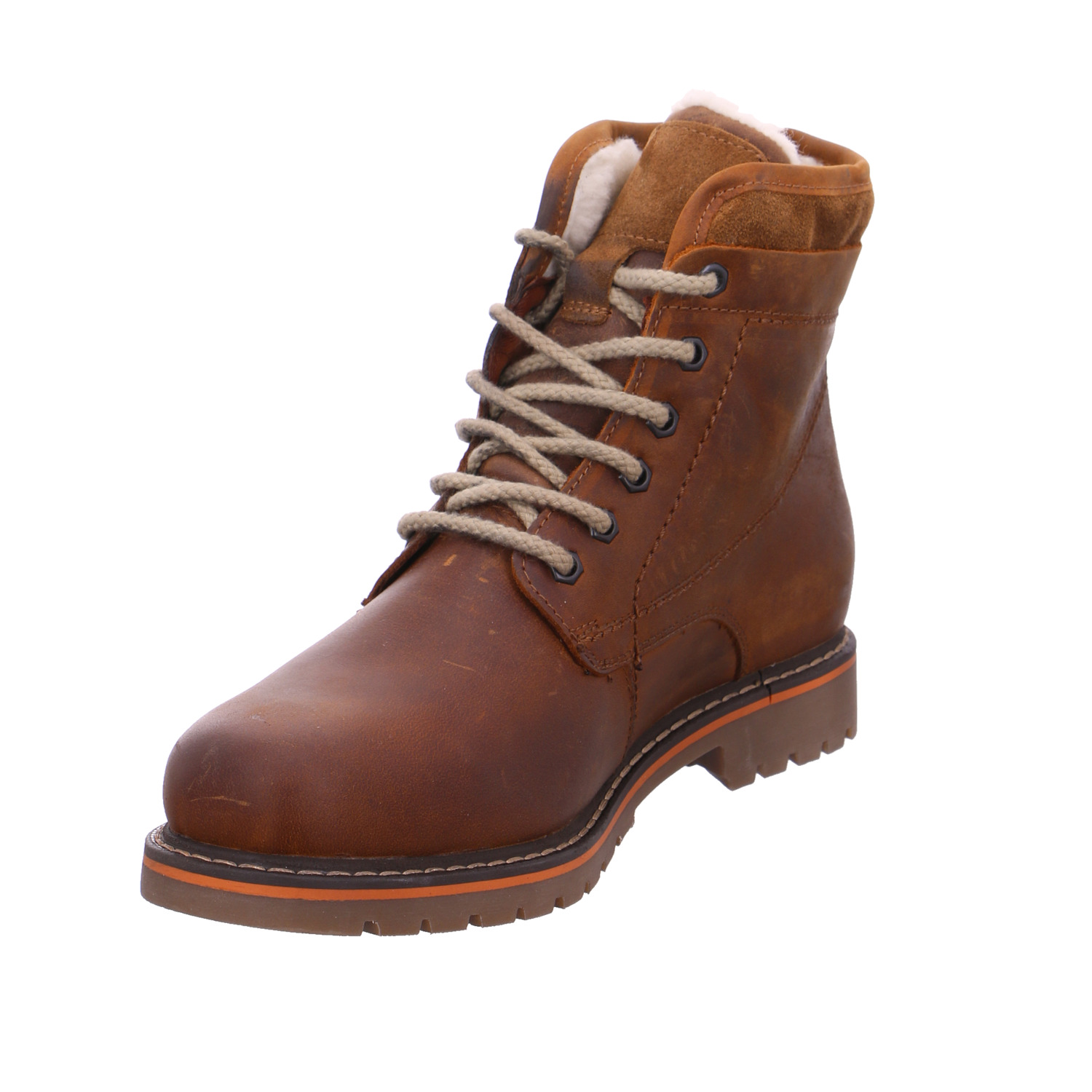 * Winter-Boots Braun Leder FN5542